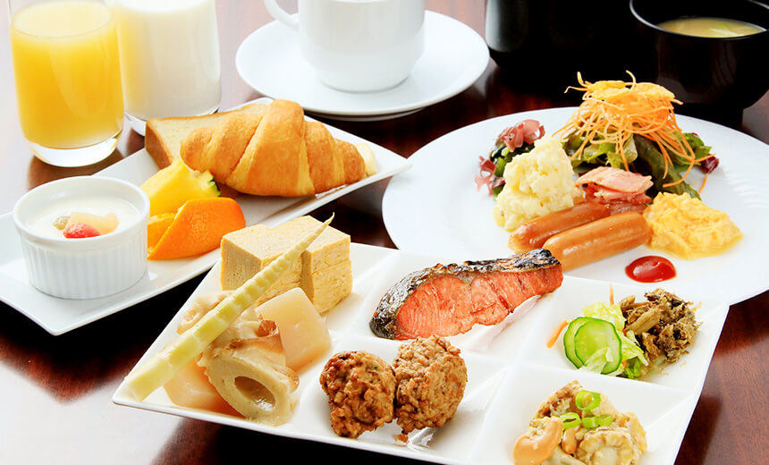 朝食のご案内